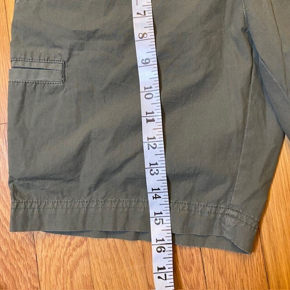 Columbia Olive Green Bermuda Shorts Womens 4 Hot Spring Falls Outdoor All Cotton - Picture 5 of 8
